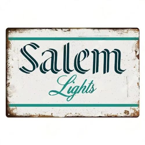 Lighting Metal Wall Decor - Lights Metal Tin Metal Sign Man