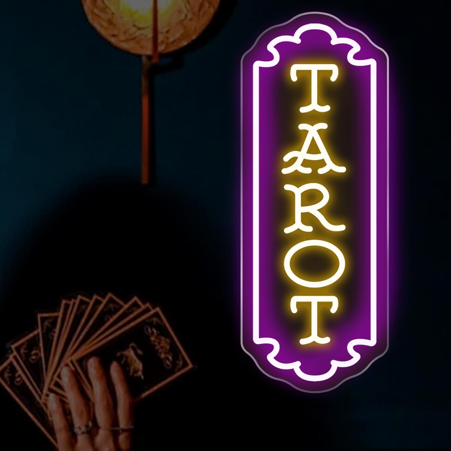 Lighting Decor For Home - Tarot Neon Sign USB Powered Mystical