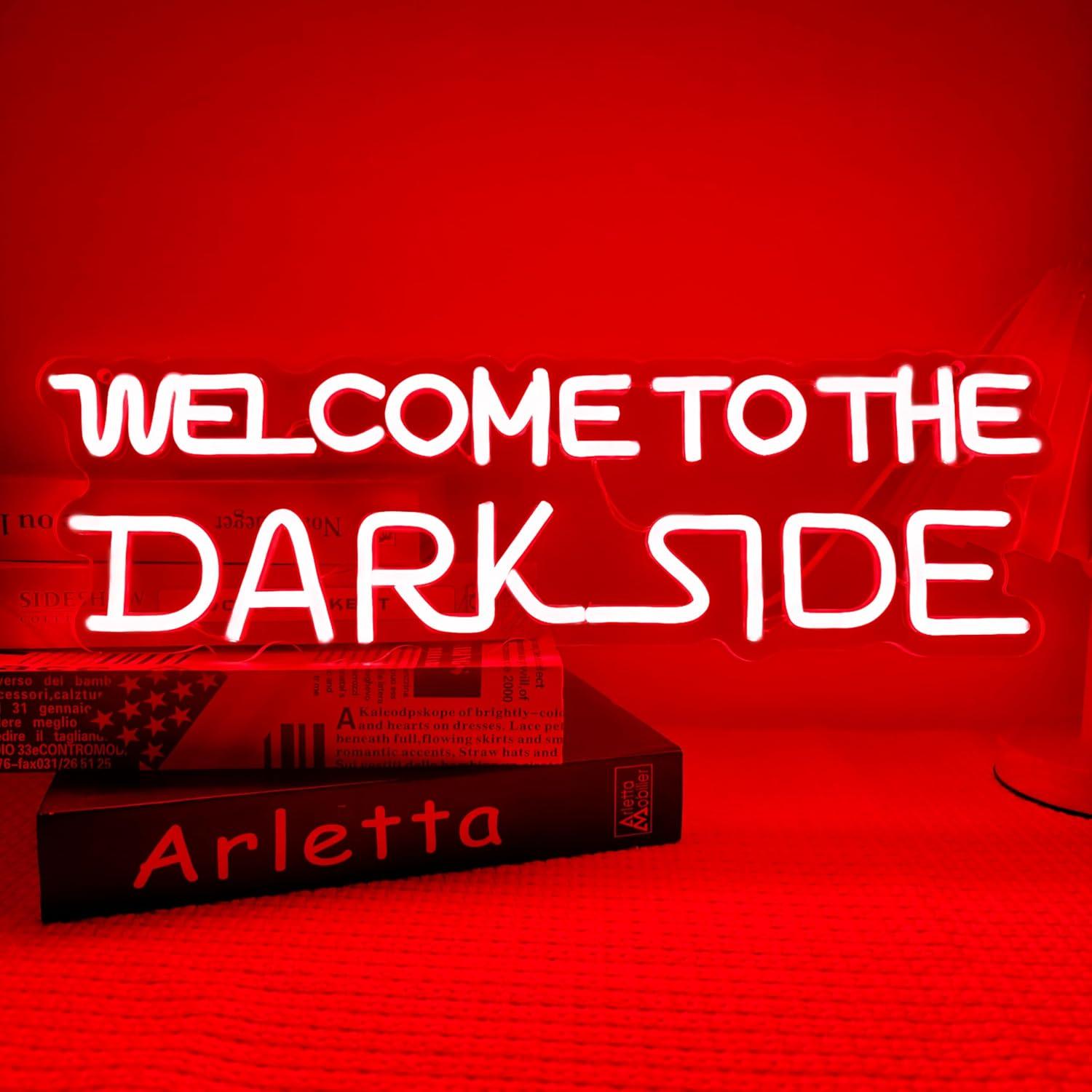 Lighting Decor In Room - Welcome to the Dark Side Neon