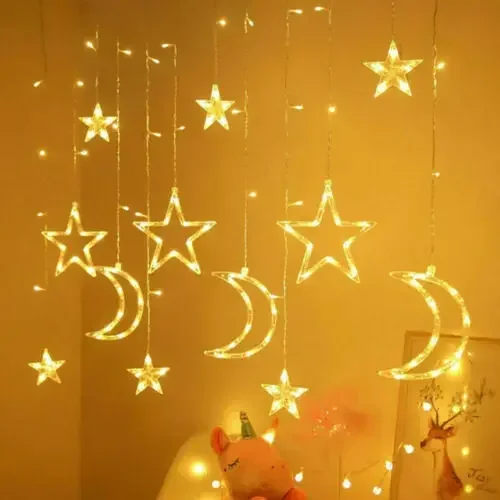 Fairy Light Curtain - LED Fairy String Window Curtain Lights