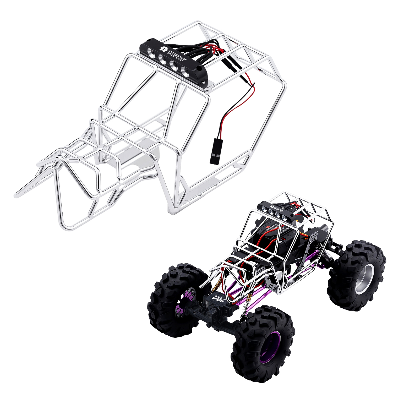 Touch Dimmer Lamp - TCRC Metal Roll Cage Body Shell