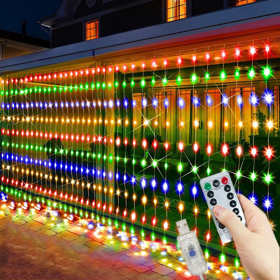 Fairy Light Curtain - LED Garland Fairy Light Garden Light