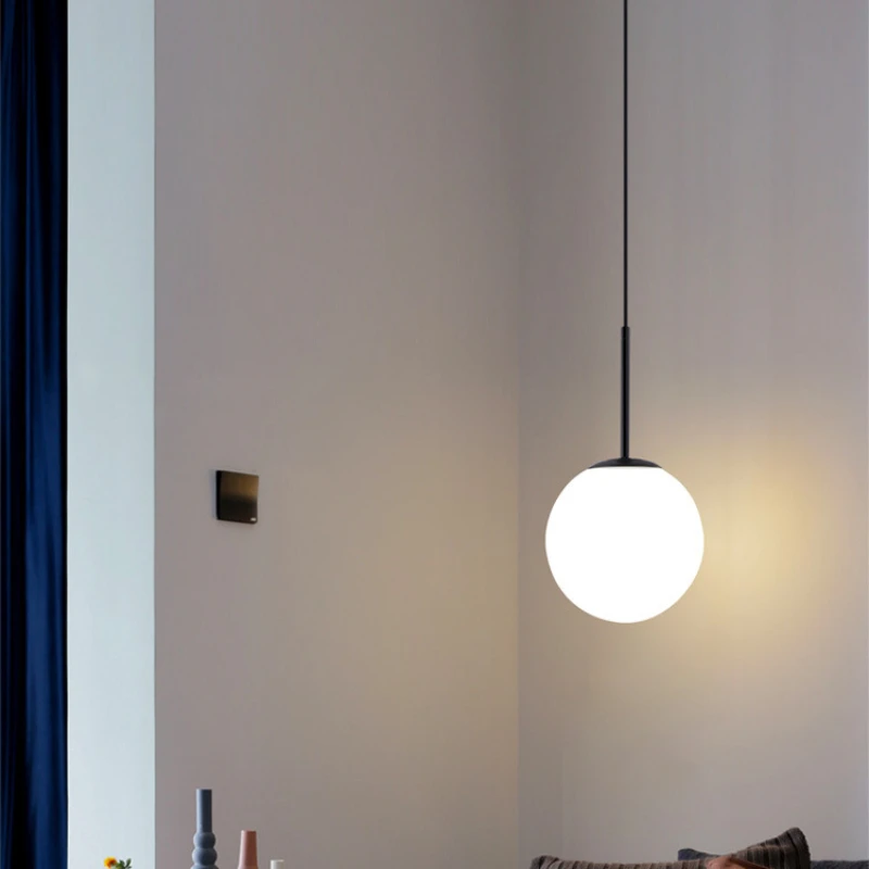 Decor Lighting Fixtures - Nordic bedroom bedside pendant lamp Modern