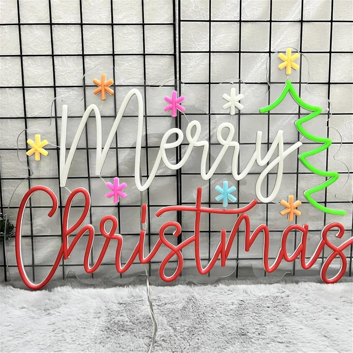 Merry Christmas Neon Sign with - Lighting Home Decor Ideas 리뷰 및 가격