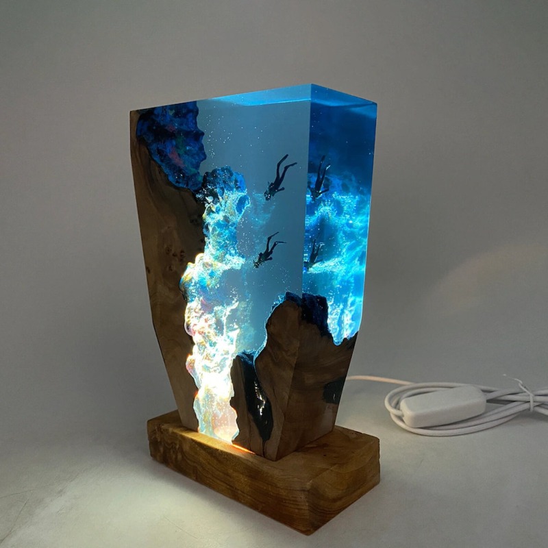 Deep Sea Colorful Exploration  - Decor Lighting Fixtures 리뷰 및 가격