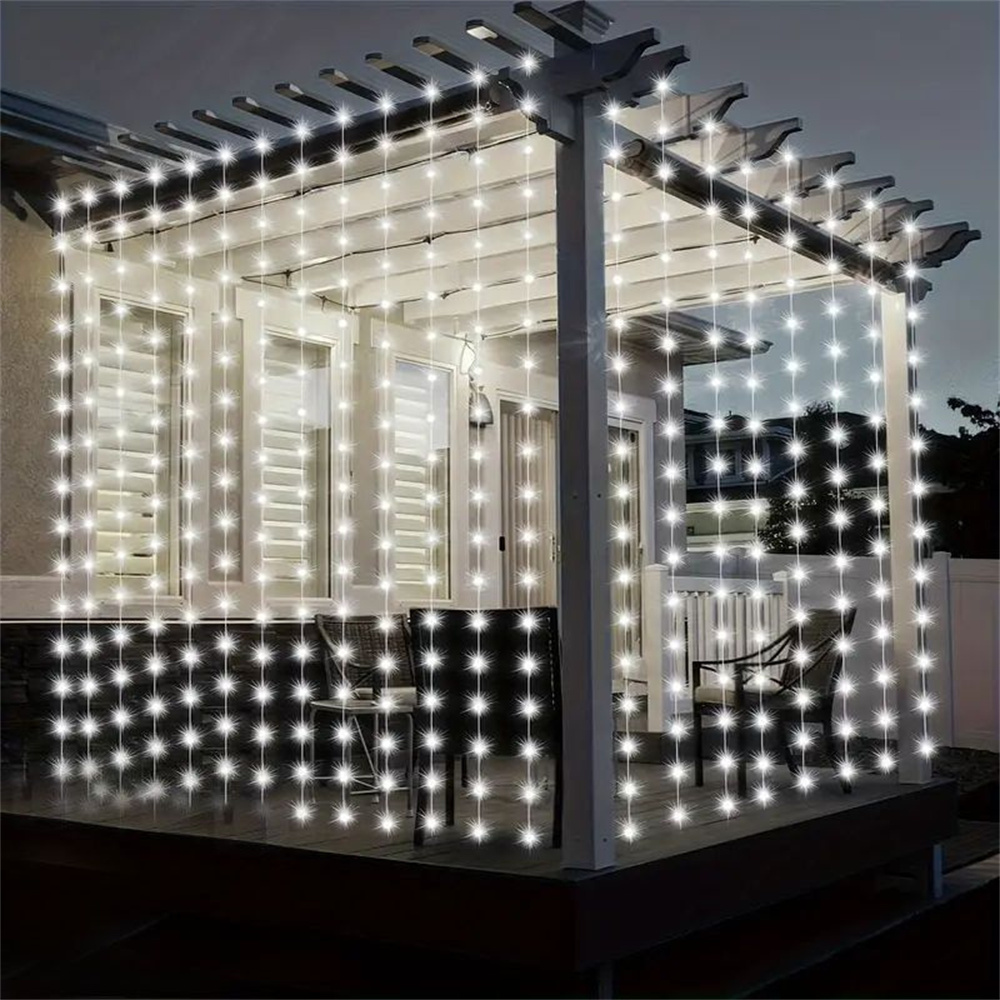 1pc 6x3/3x3/3x2/3x1m LED Curta - Fairy Light Curtain 리뷰 및 가격