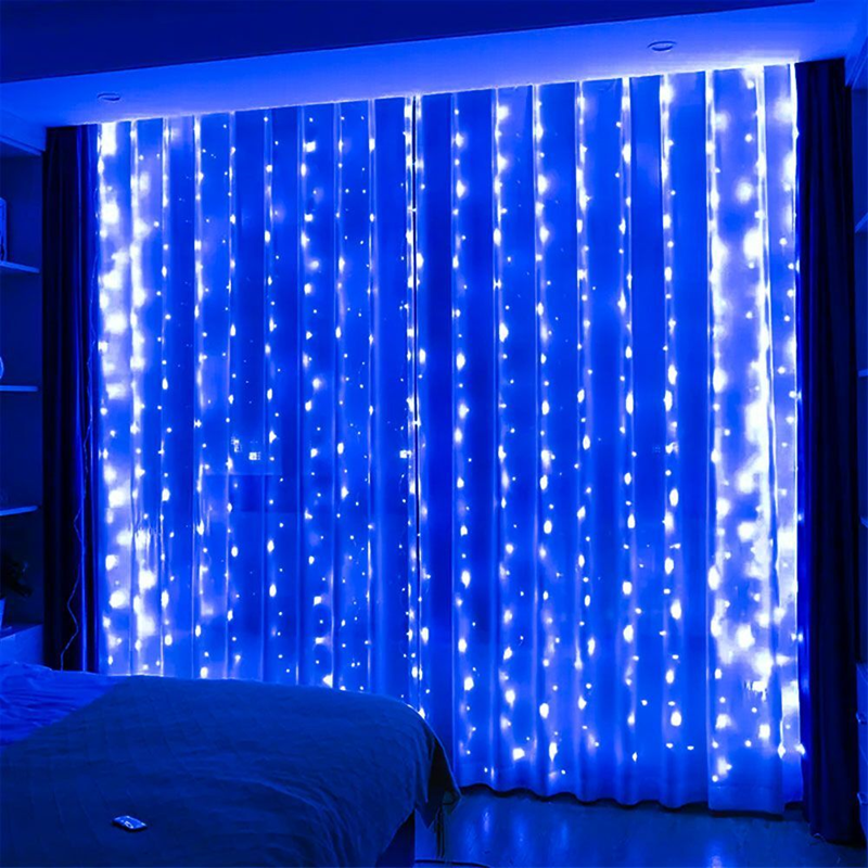6x3M LED USB Curtain String Fa - Fairy Light Curtain 리뷰 및 가격