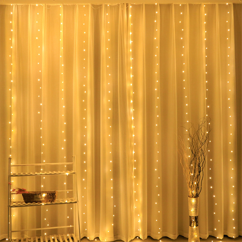 6x3M LED USB Curtain String Fa - Fairy Light Curtain 리뷰 및 가격