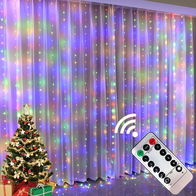 6x3M LED USB Curtain String Fa - Fairy Light Curtain 리뷰 및 가격