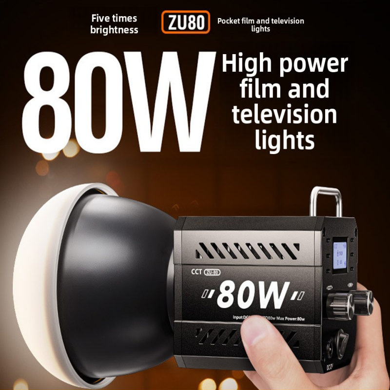 ZU80 High-Power COB Fill Light - Touch Dimmer Lamp 리뷰 및 가격