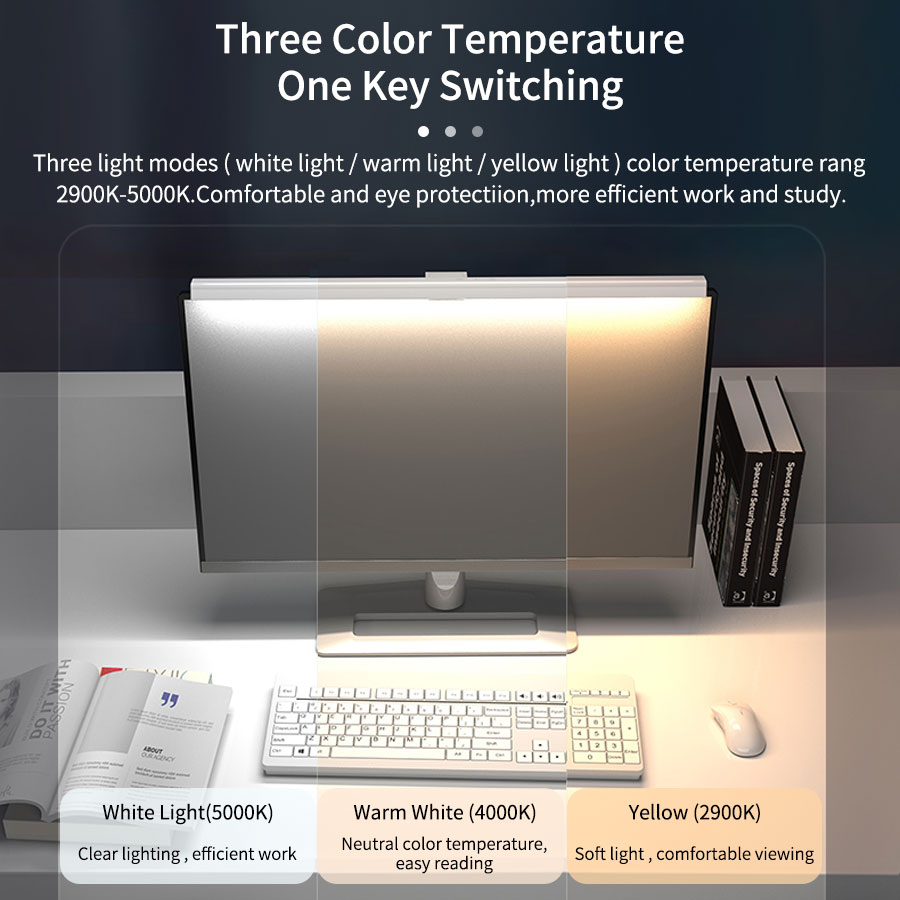 50cm Computer Monitor Light Ba - Touch Dimmer Lamp 리뷰 및 가격