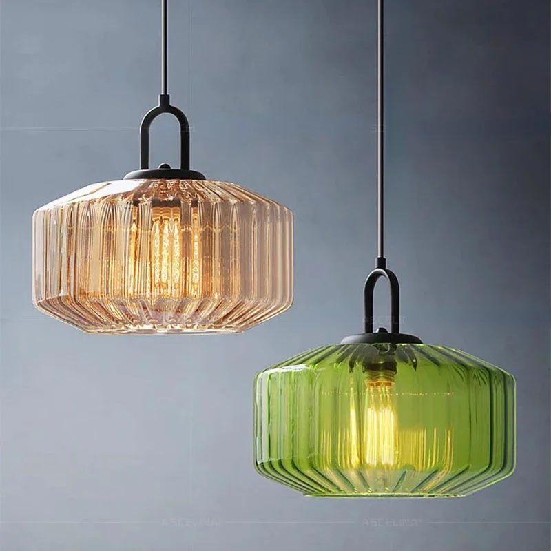 Nordic Retro Colour Glass Pend - Decor Lighting Fixtures 리뷰 및 가격