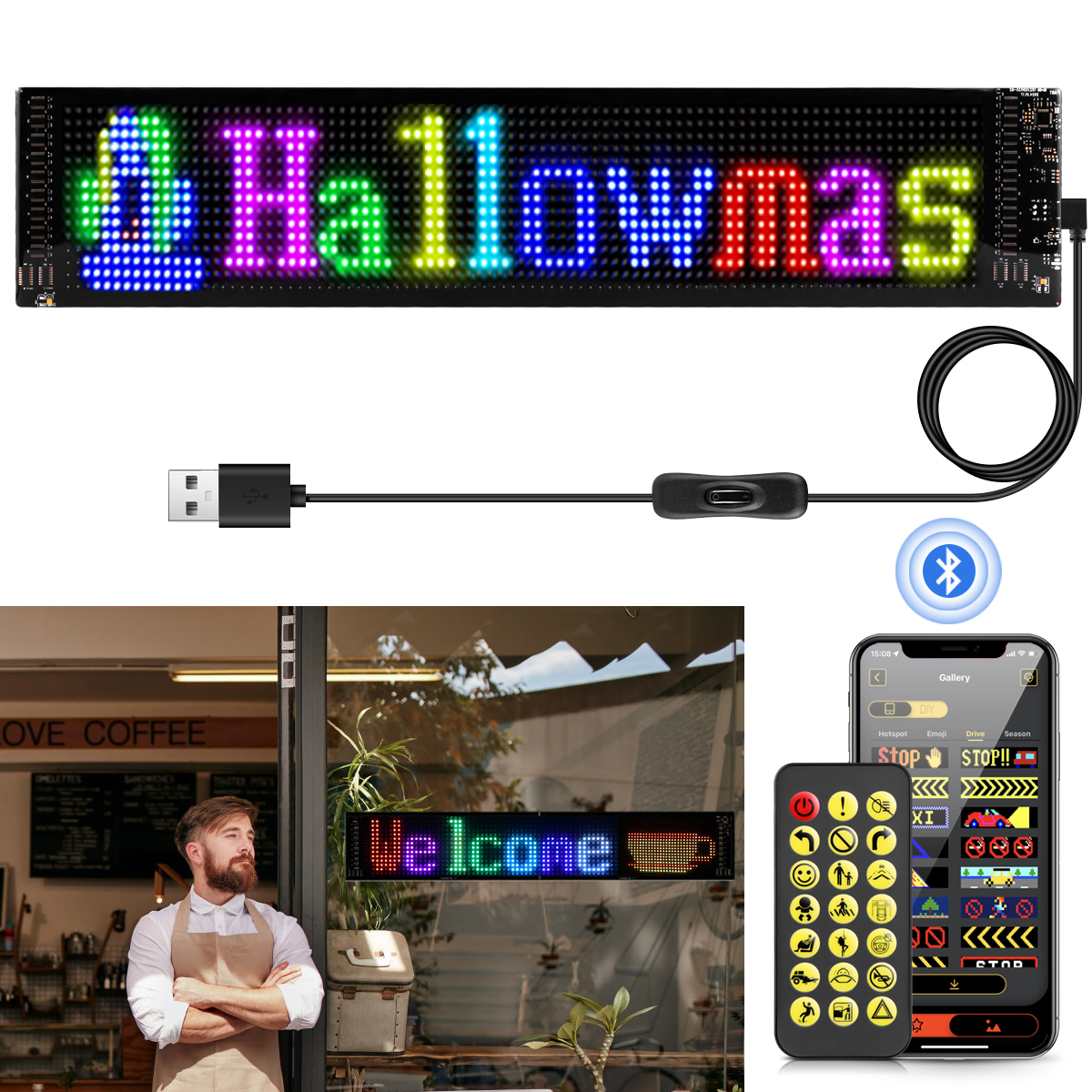 5V USB Flexible LED Panel Ligh - Touch Dimmer Lamp 리뷰 및 가격
