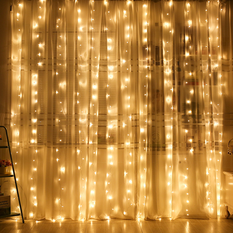 USB LED Curtain String Lights  - Fairy Light Curtain 리뷰 및 가격