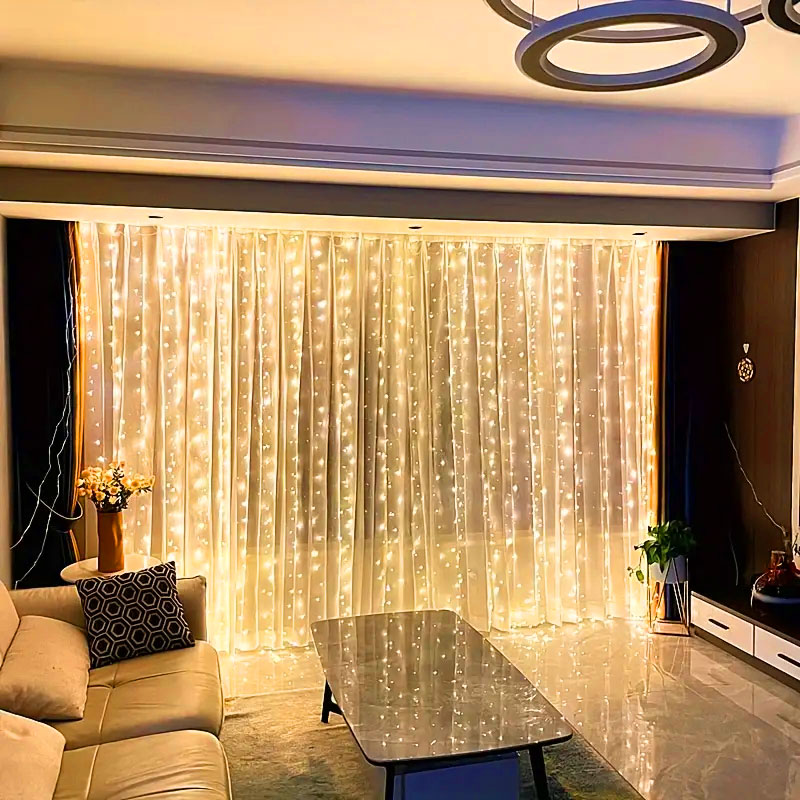 USB LED Curtain String Lights  - Fairy Light Curtain 리뷰 및 가격