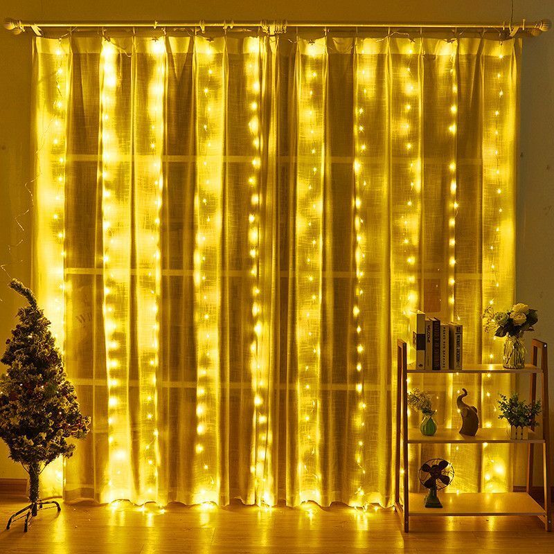 USB LED Curtain String Lights  - Fairy Light Curtain 리뷰 및 가격