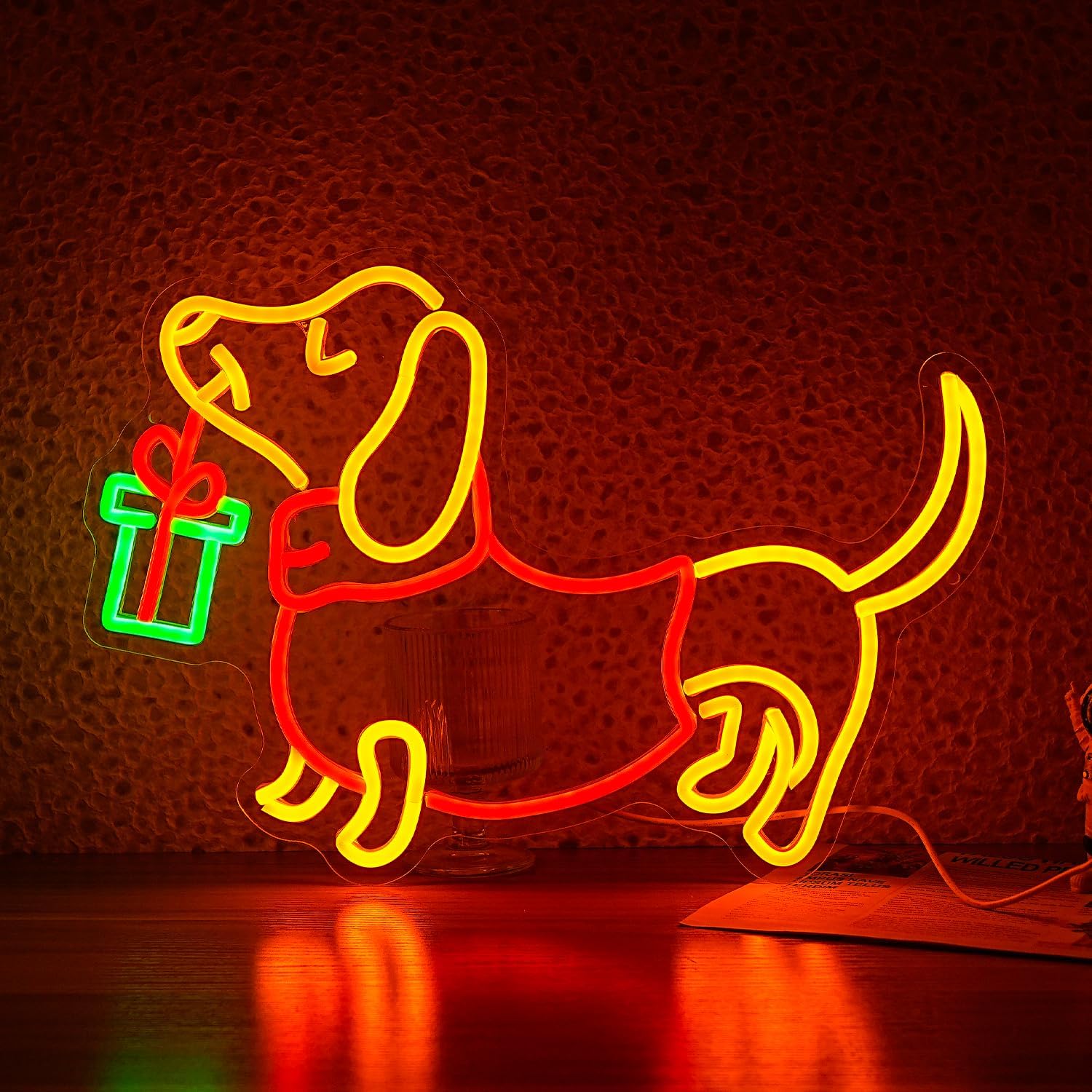USB Dimmable Dachshund Neon Si - Lighting Home Decor Ideas 리뷰 및 가격