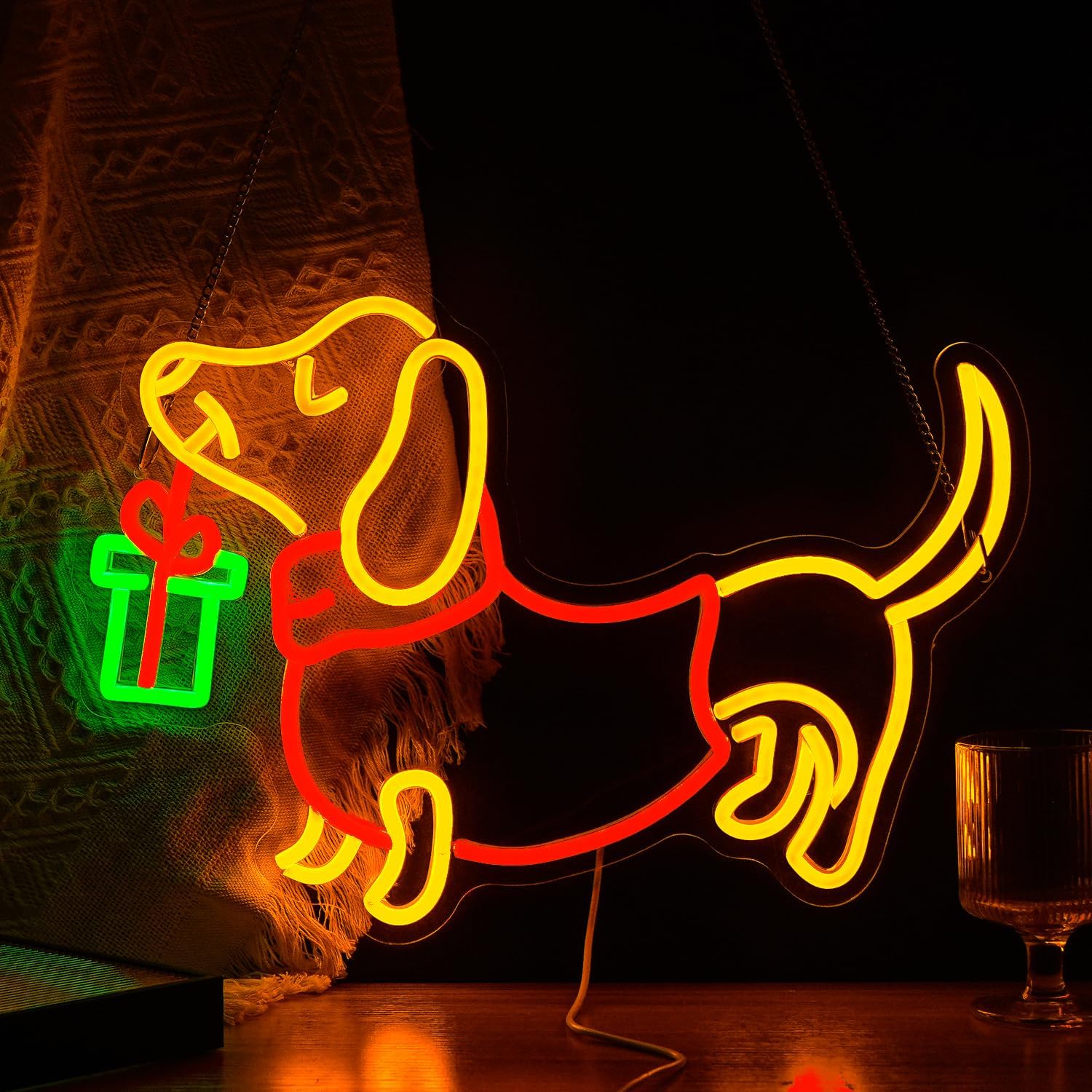 USB Dimmable Dachshund Neon Si - Lighting Home Decor Ideas 리뷰 및 가격