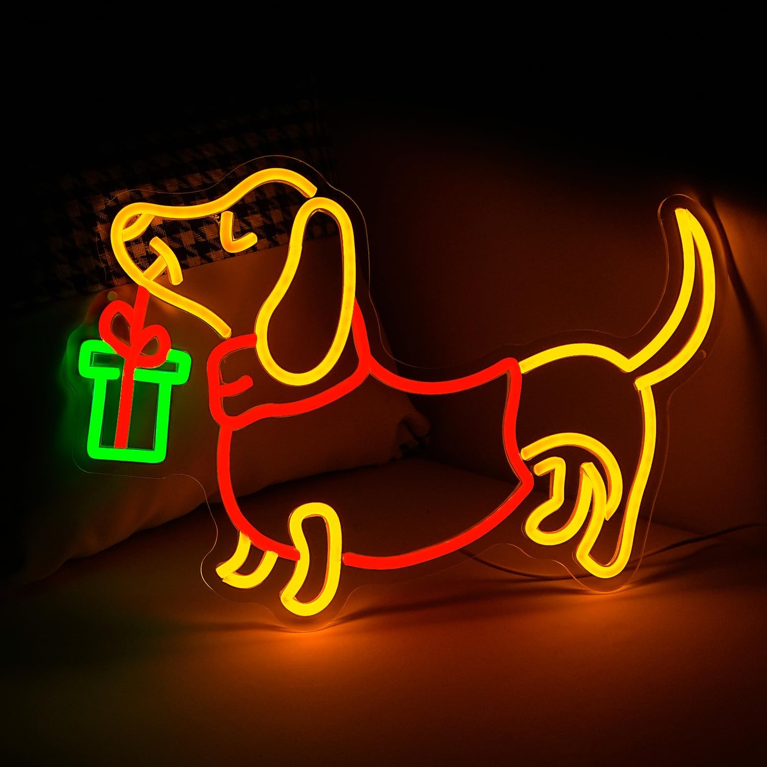 USB Dimmable Dachshund Neon Si - Lighting Home Decor Ideas 리뷰 및 가격