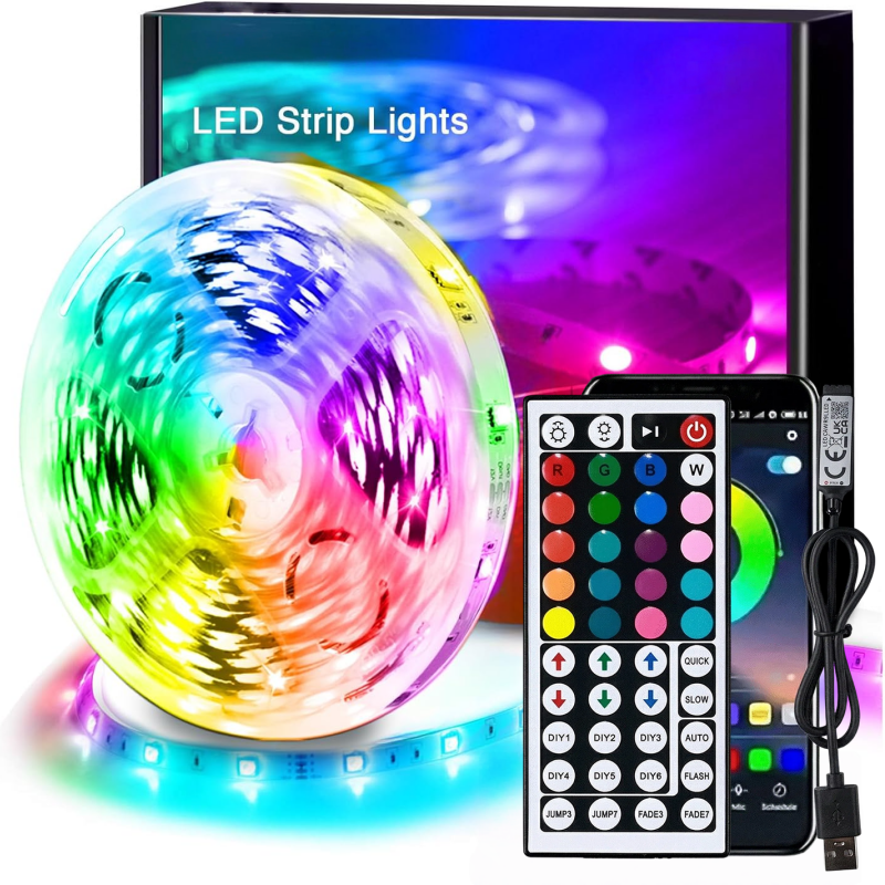 DC 5V USB LED Strip Lights APP - Lighting Decor In Room 리뷰 및 가격