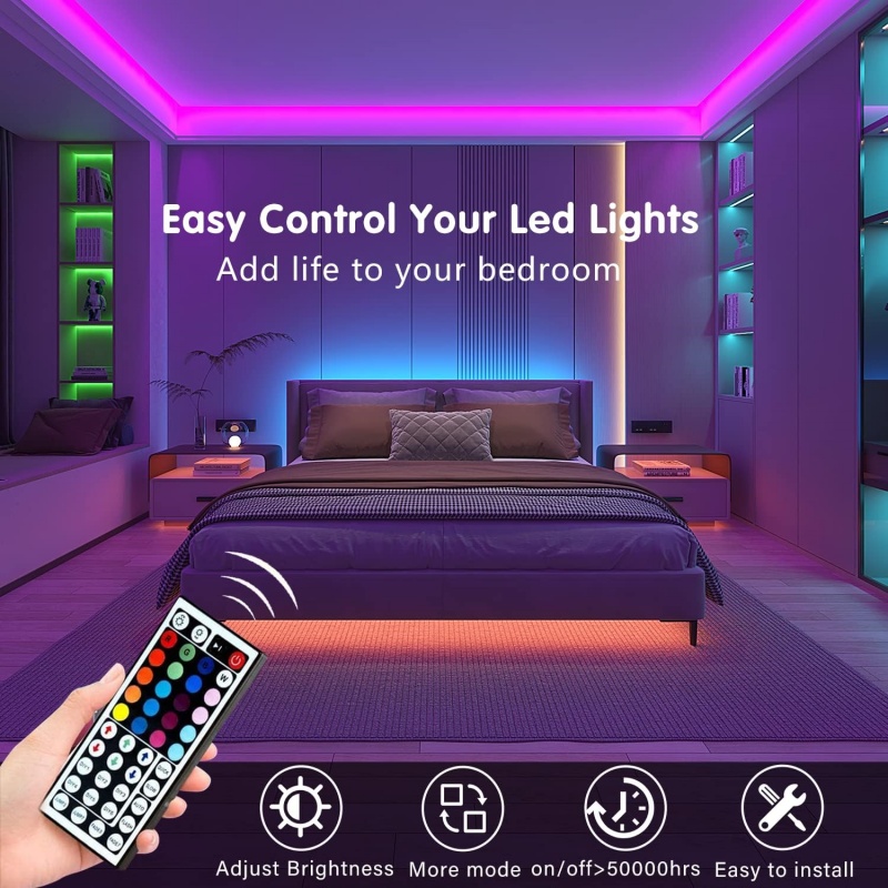 DC 5V USB LED Strip Lights APP - Lighting Decor In Room 리뷰 및 가격
