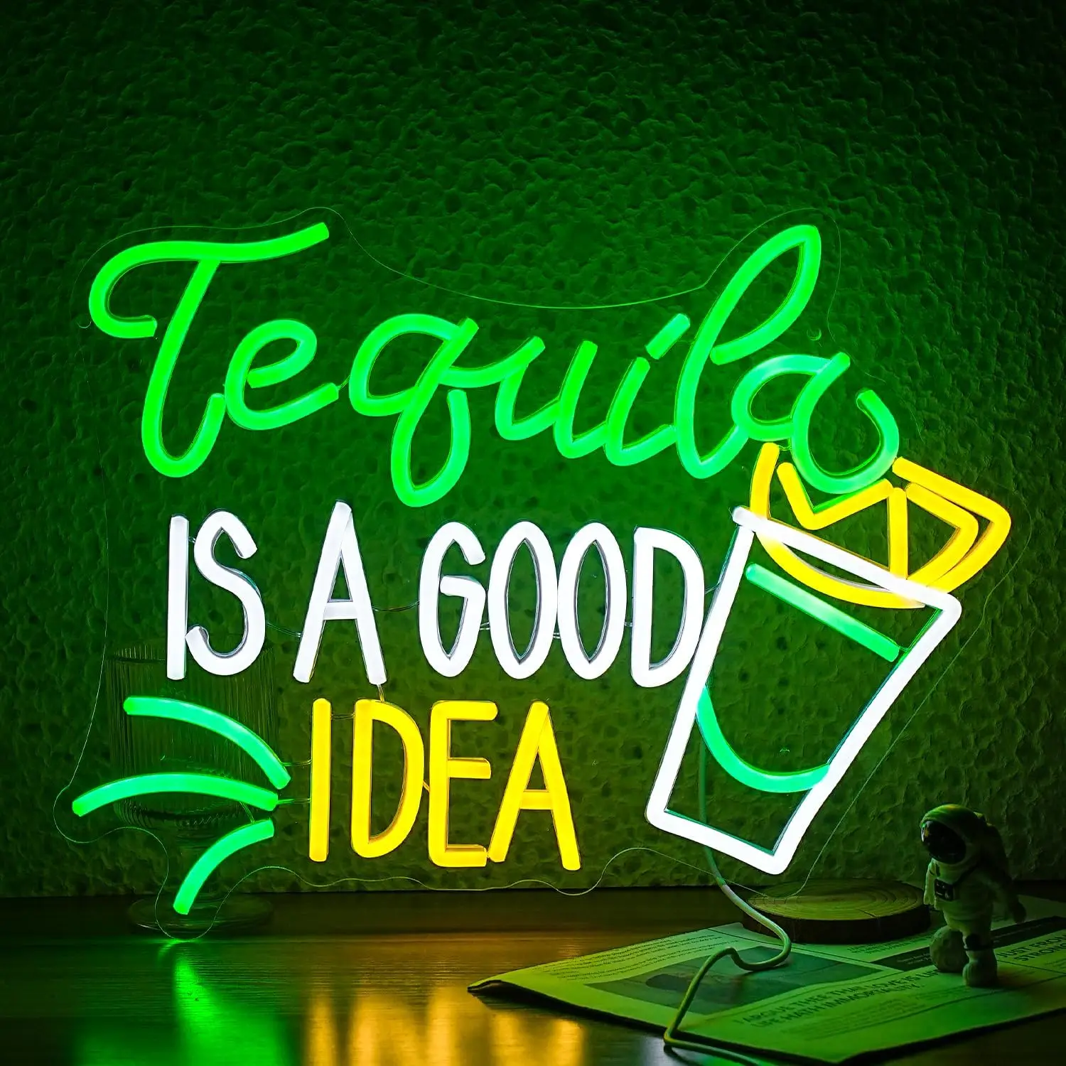 Tequila Is A Good Idea Neon Si - Lighting Home Decor Ideas 리뷰 및 가격