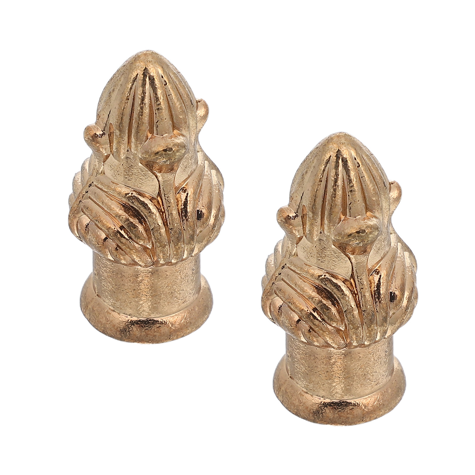 2pcs Lamp Finial Cap Knob For  - Lighting Metal Wall Decor 리뷰 및 가격