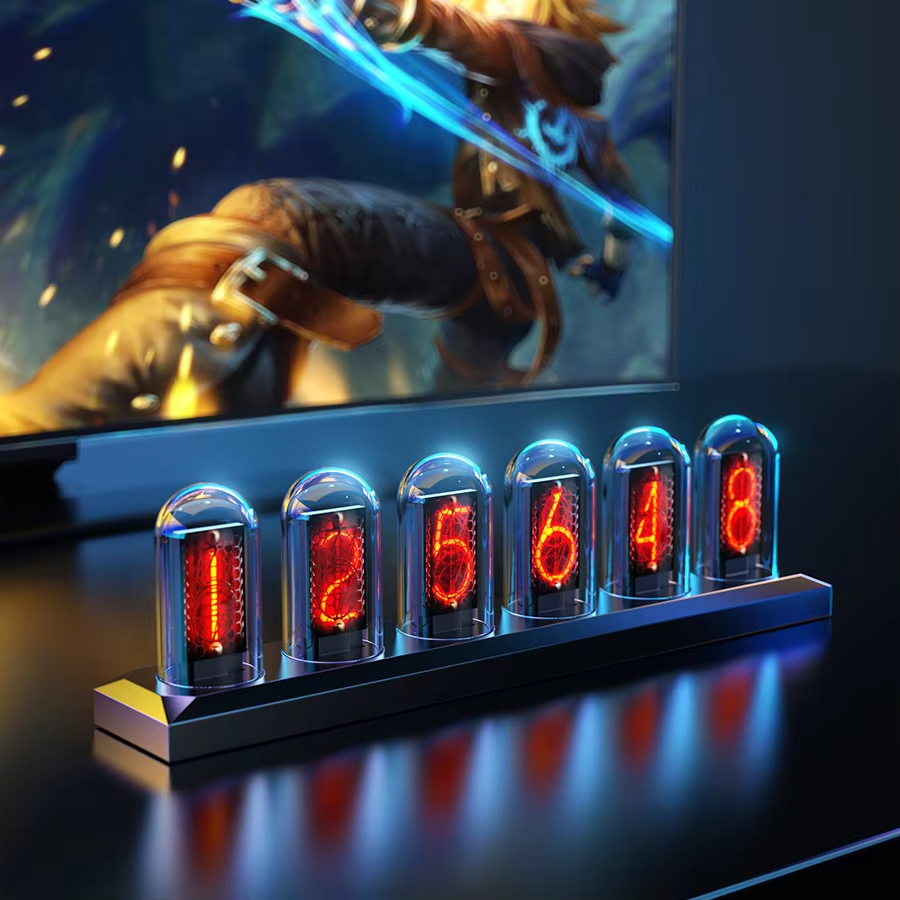 RGB Nixie Tube Clock LED Glows - Lighting Home Decor Ideas 리뷰 및 가격