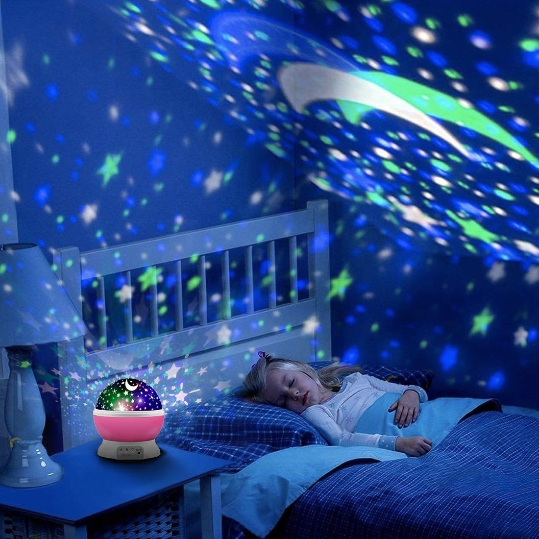 Rotating Galaxy Star Projector - Decor Lighting & Decor Fires Photos 리뷰 및 가격