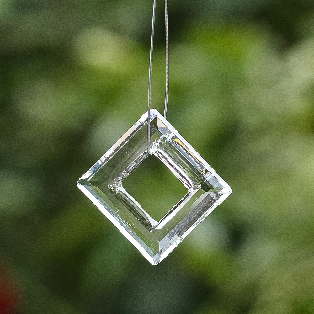 3cm Crystal Glass Square Facet - Decor Lighting Fixtures 리뷰 및 가격