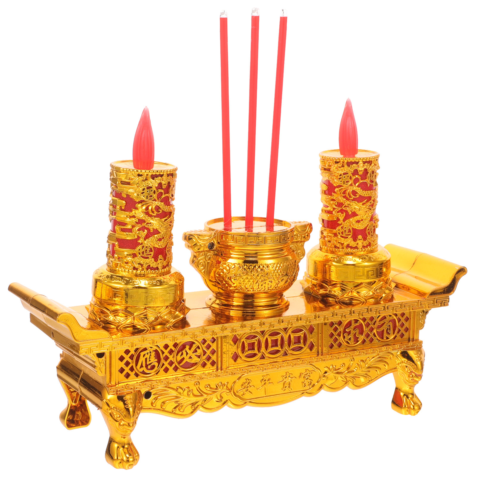 LED Retro Chinese Buddha Lamp  - Unique Lighting Decor 리뷰 및 가격