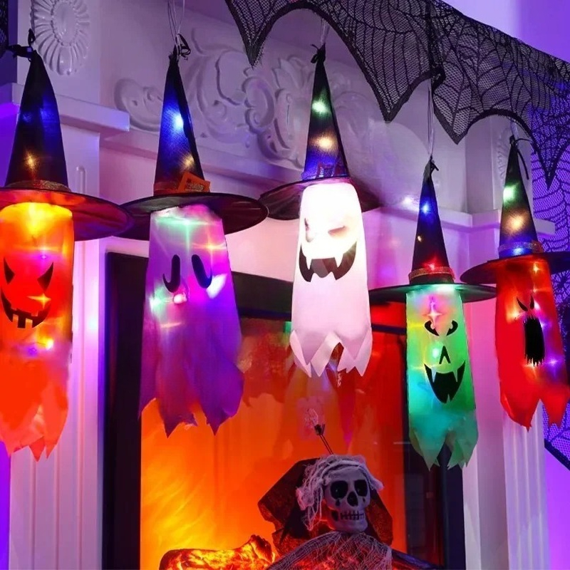 1PC Halloween Witch Hat Colorf - Decor Lighting & Decor Fires Photos 리뷰 및 가격