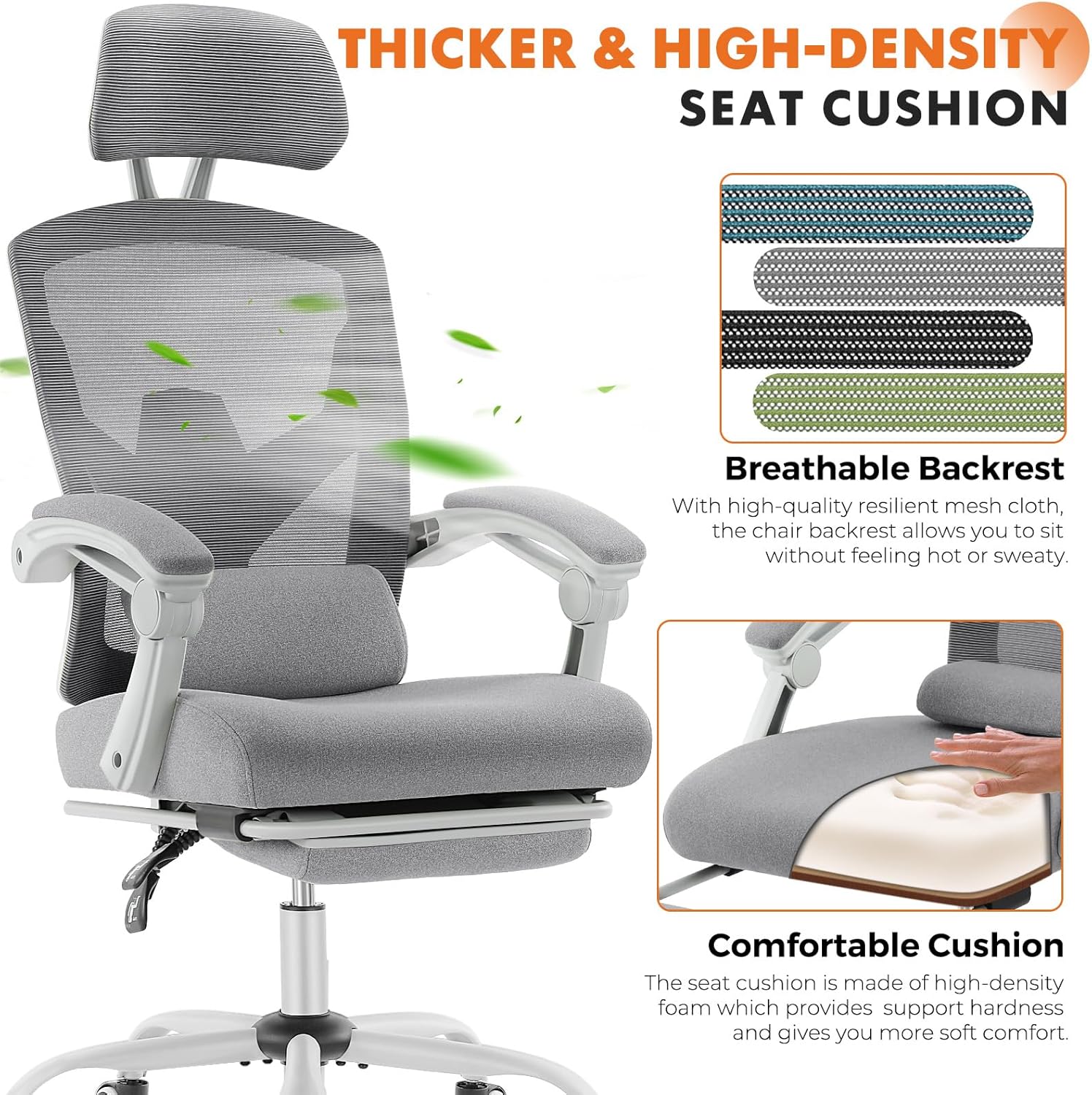 Ergonomic High-Back Mesh Offic - Home Lighting & Decor St Catharines On 리뷰 및 가격