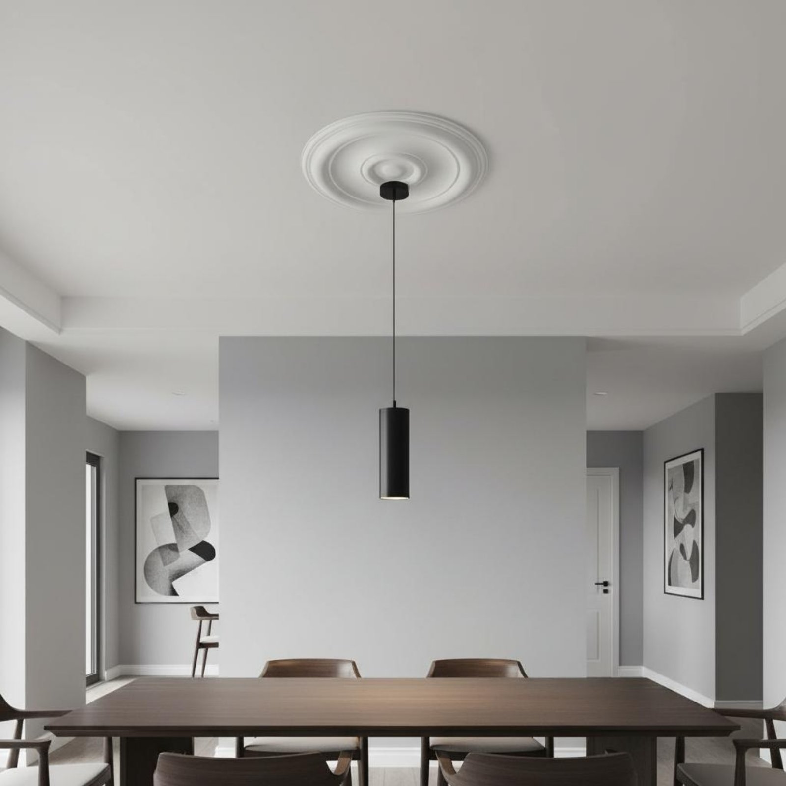 Round Ceiling Medallion Europe - Decor Lighting & Decor Fires Photos 리뷰 및 가격