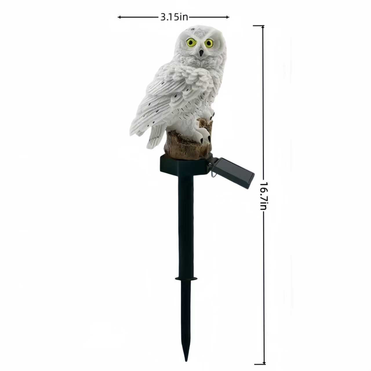 Solar Owl Garden Stake Light O - Yard Lighting Decor 리뷰 및 가격