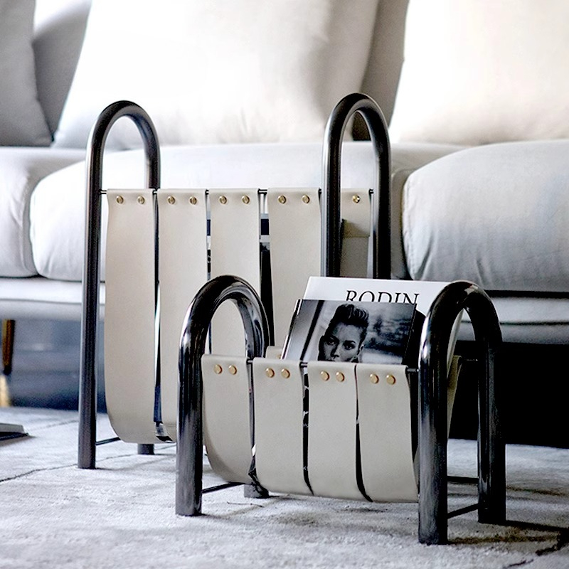 Light Luxury Metal Leather Mag - Lighting And Decor Magazine 리뷰 및 가격