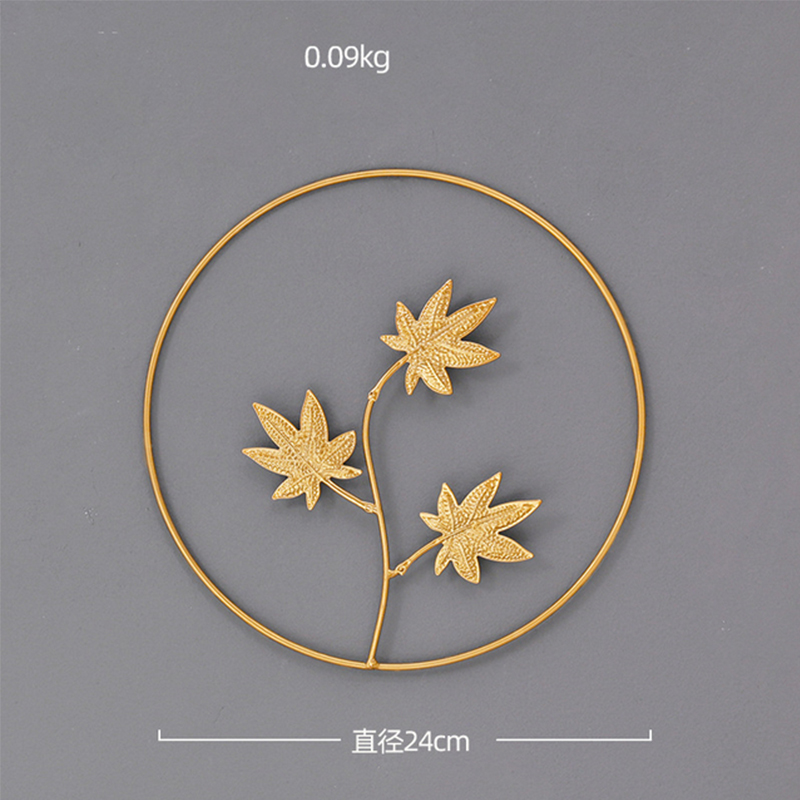 Nordic Ginkgo Leaf Wall Decor  - Lighting Metal Wall Decor 리뷰 및 가격