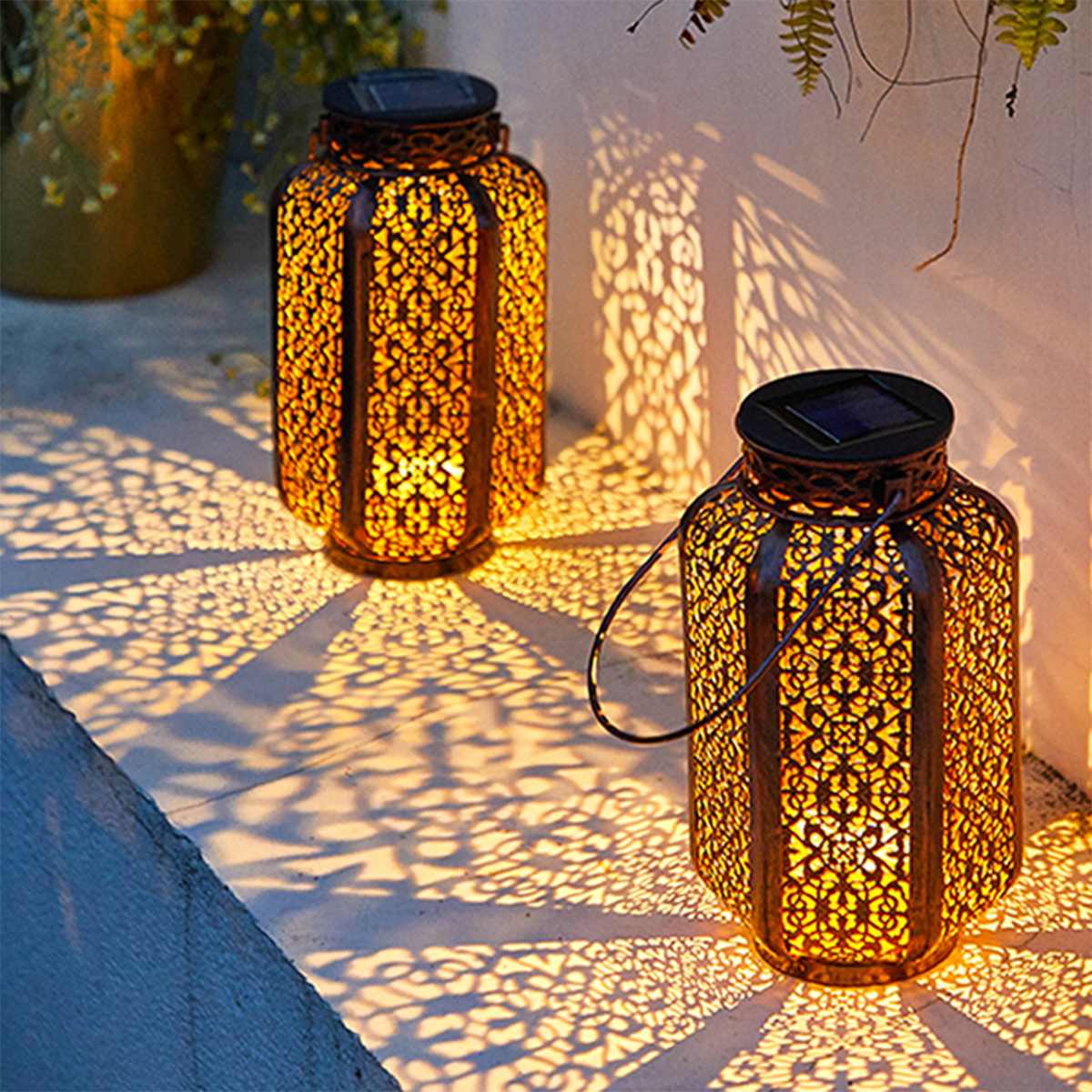 Solar Lanterns Outdoor Waterpr - Yard Lighting Decor 리뷰 및 가격