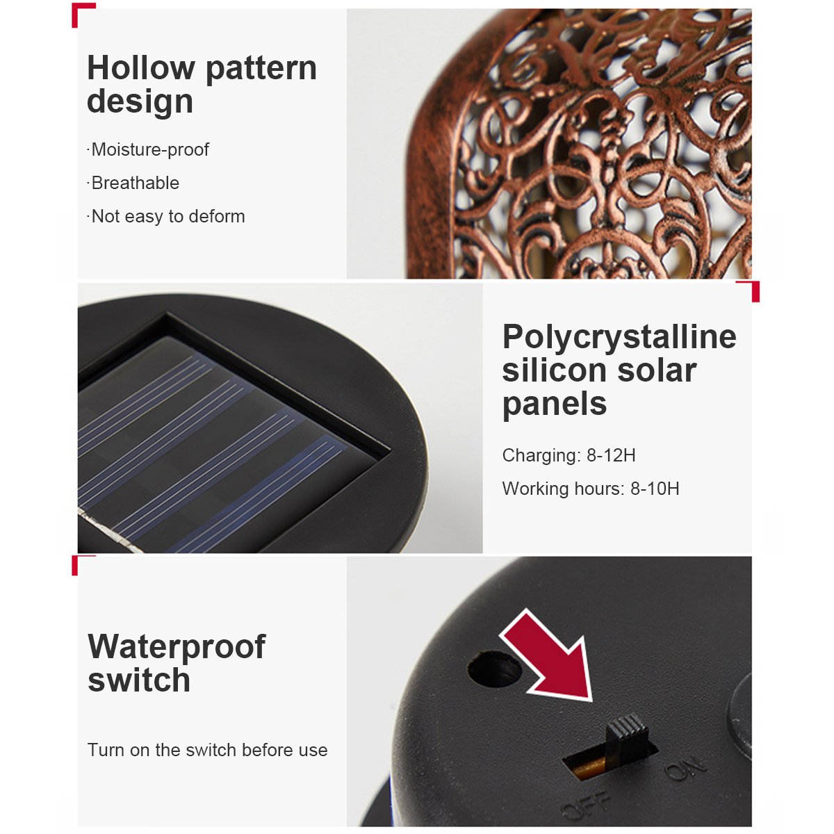 Solar Lanterns Outdoor Waterpr - Yard Lighting Decor 리뷰 및 가격