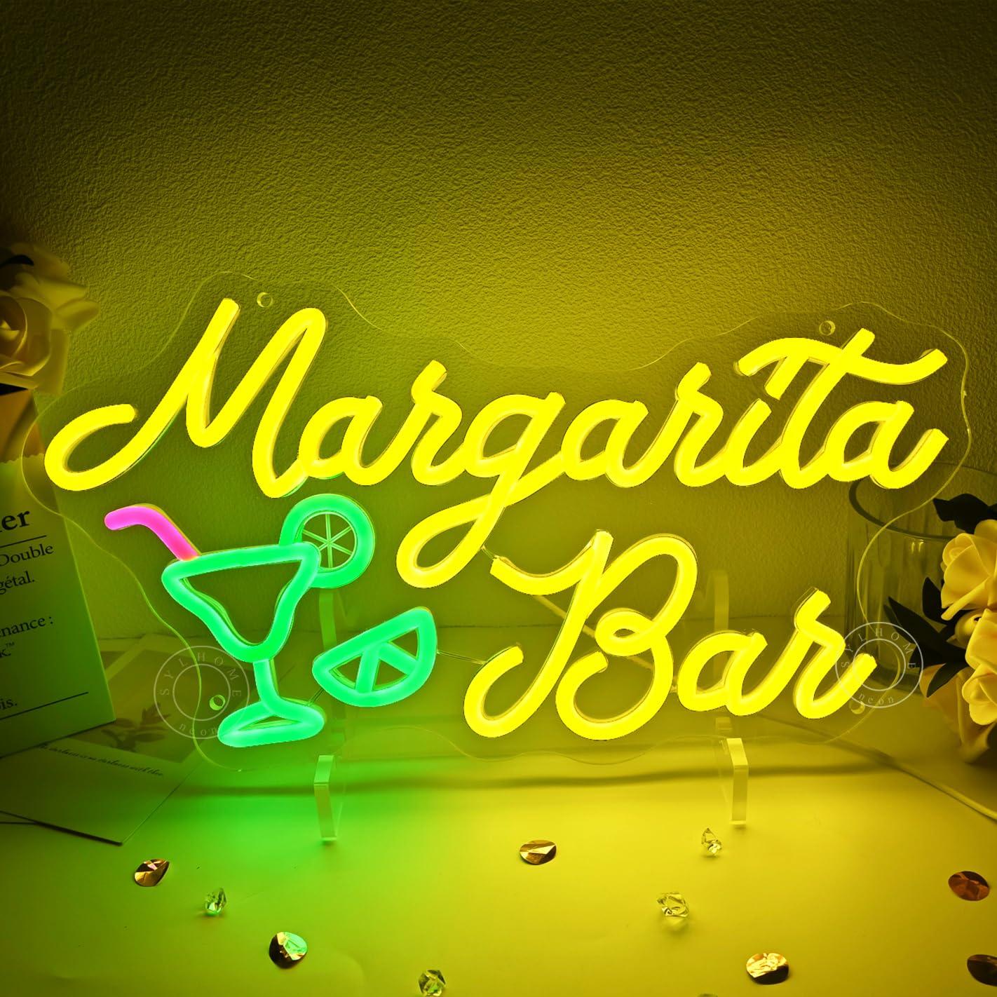 Margarita Bar Neon Sign Dimmab - Lighting Decor For Home 리뷰 및 가격