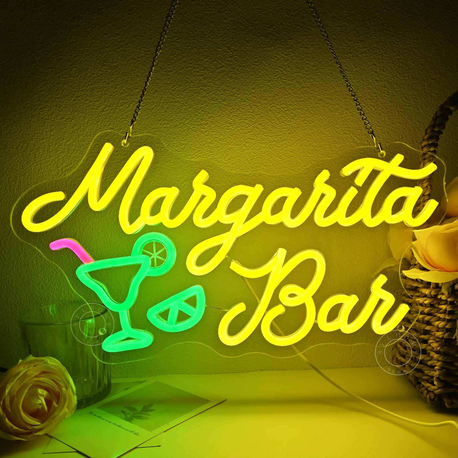 Margarita Bar Neon Sign Dimmab - Lighting Decor For Home 리뷰 및 가격