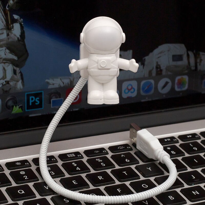 2pcs Astronaut USB Night Light - Touch Dimmer Lamp 리뷰 및 가격