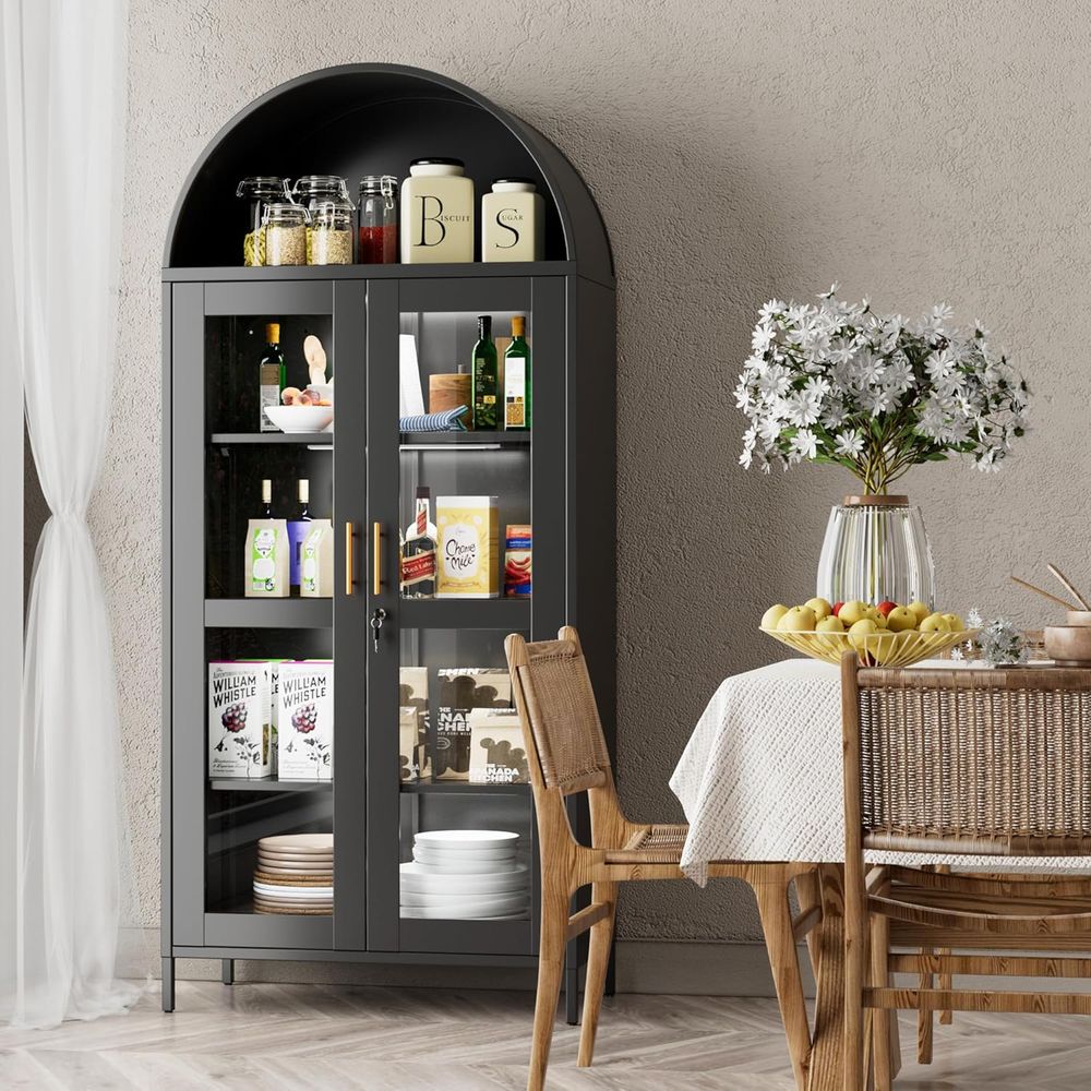 78.74 High Metal Arched Cabine - Lighting & Home Decor Studio 리뷰 및 가격