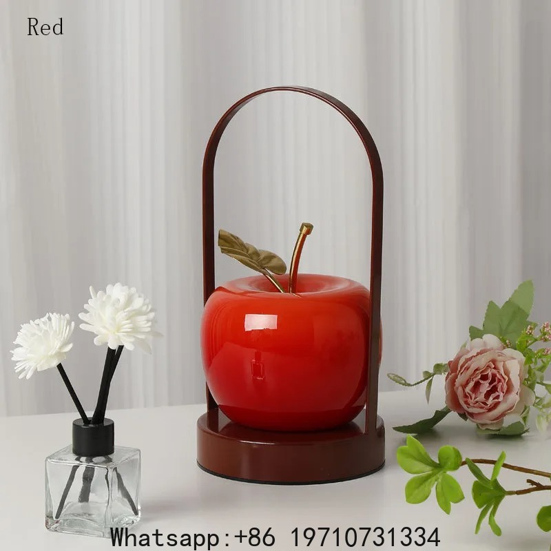 Rechargeable LED Apple Table L - Decor Lighting Cy 리뷰 및 가격