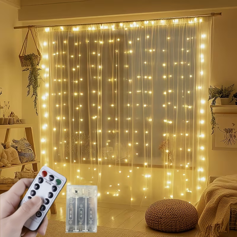 3M-6M Christmas Decoration Rem - Fairy Light Curtain 리뷰 및 가격