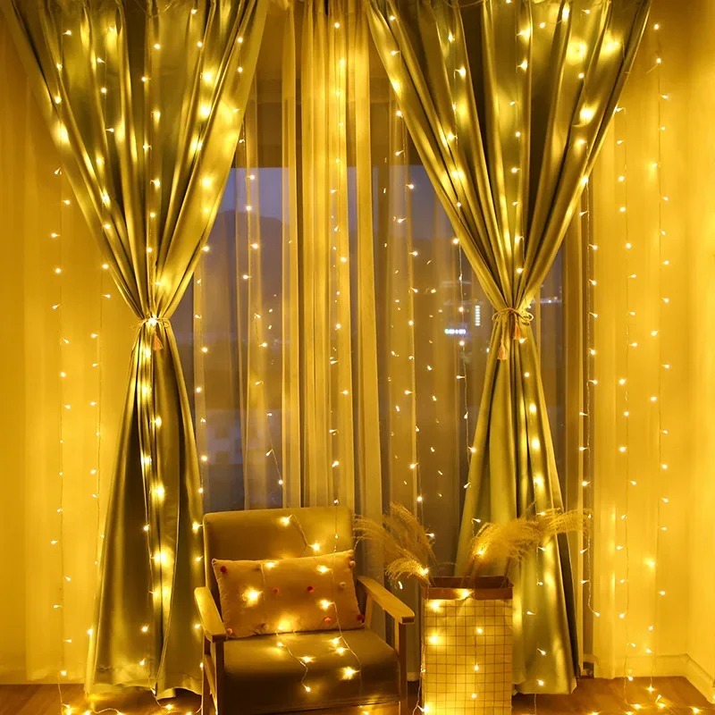 4/6M/8 Mode Curtain Garland on - Fairy Light Curtain 리뷰 및 가격