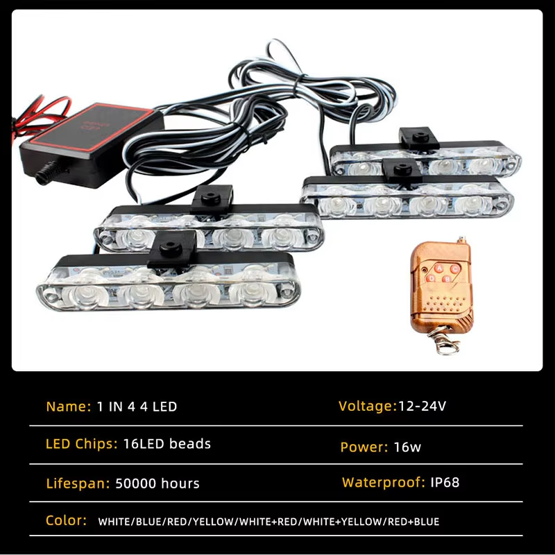 Car Front Grille Strobe Police - Touch Dimmer Lamp 리뷰 및 가격
