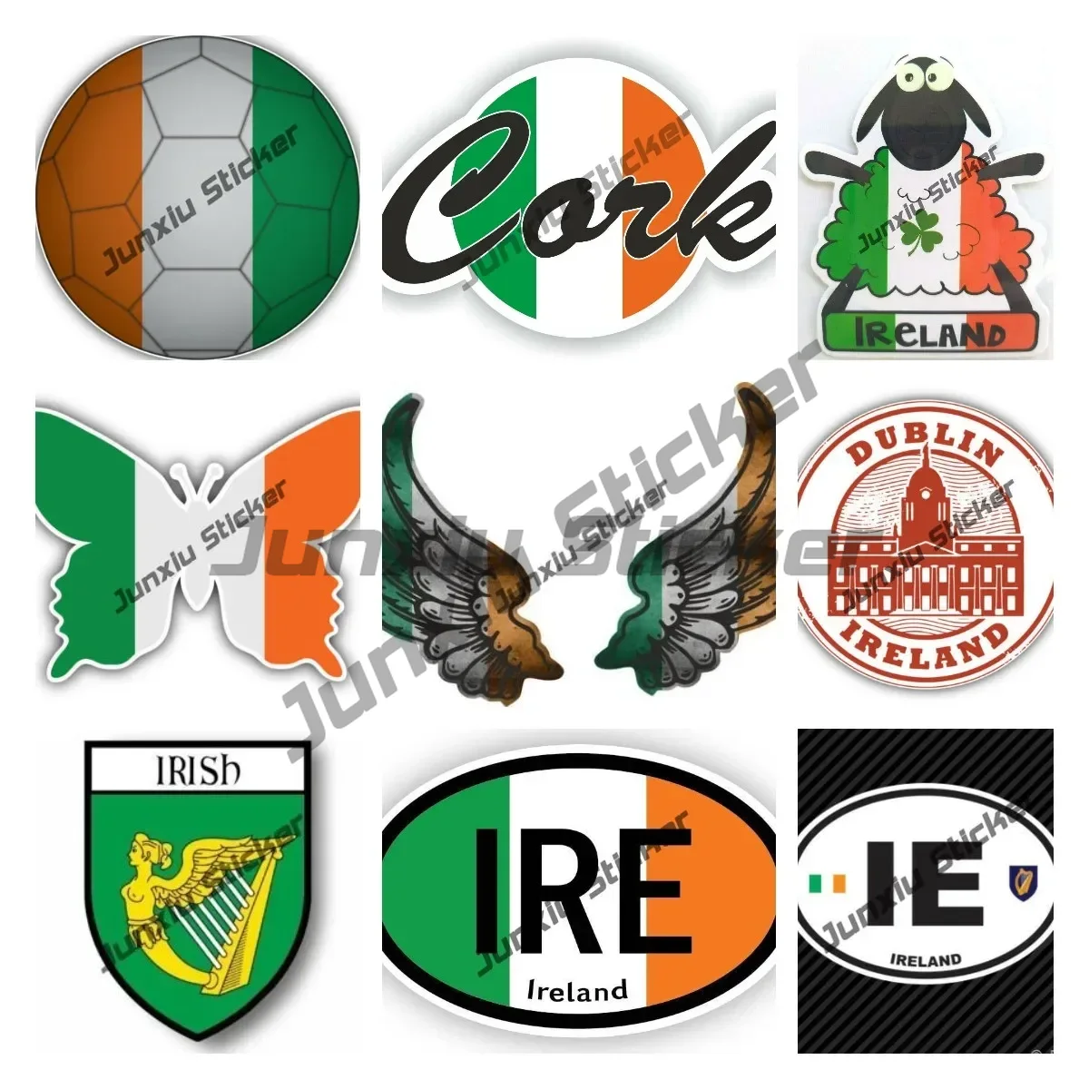 Ireland Flag Wings Creative Mo - Decor Lighting Ireland 리뷰 및 가격