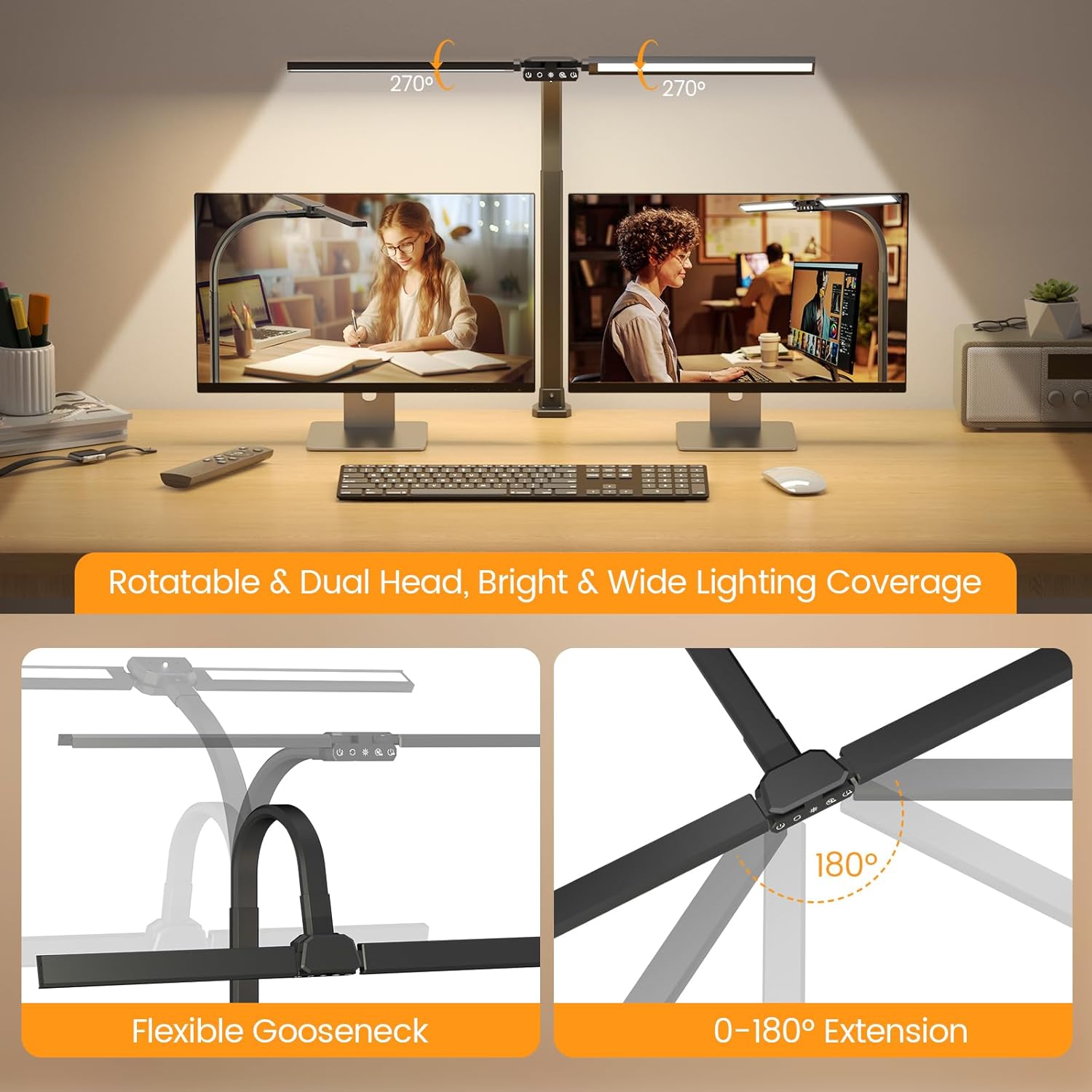 Upgraded RGB LED Desk Lamp wit - Home Lighting & Decor St Catharines On 리뷰 및 가격