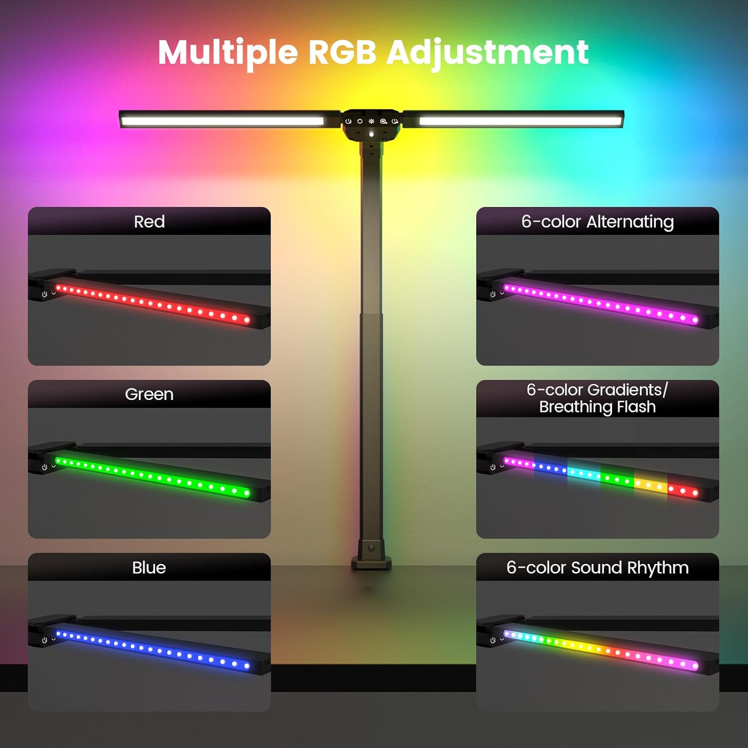Upgraded RGB LED Desk Lamp wit - Home Lighting & Decor St Catharines On 리뷰 및 가격